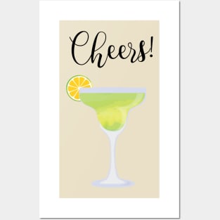 Glass of Tequila with lime - Tequila Day Posters and Art